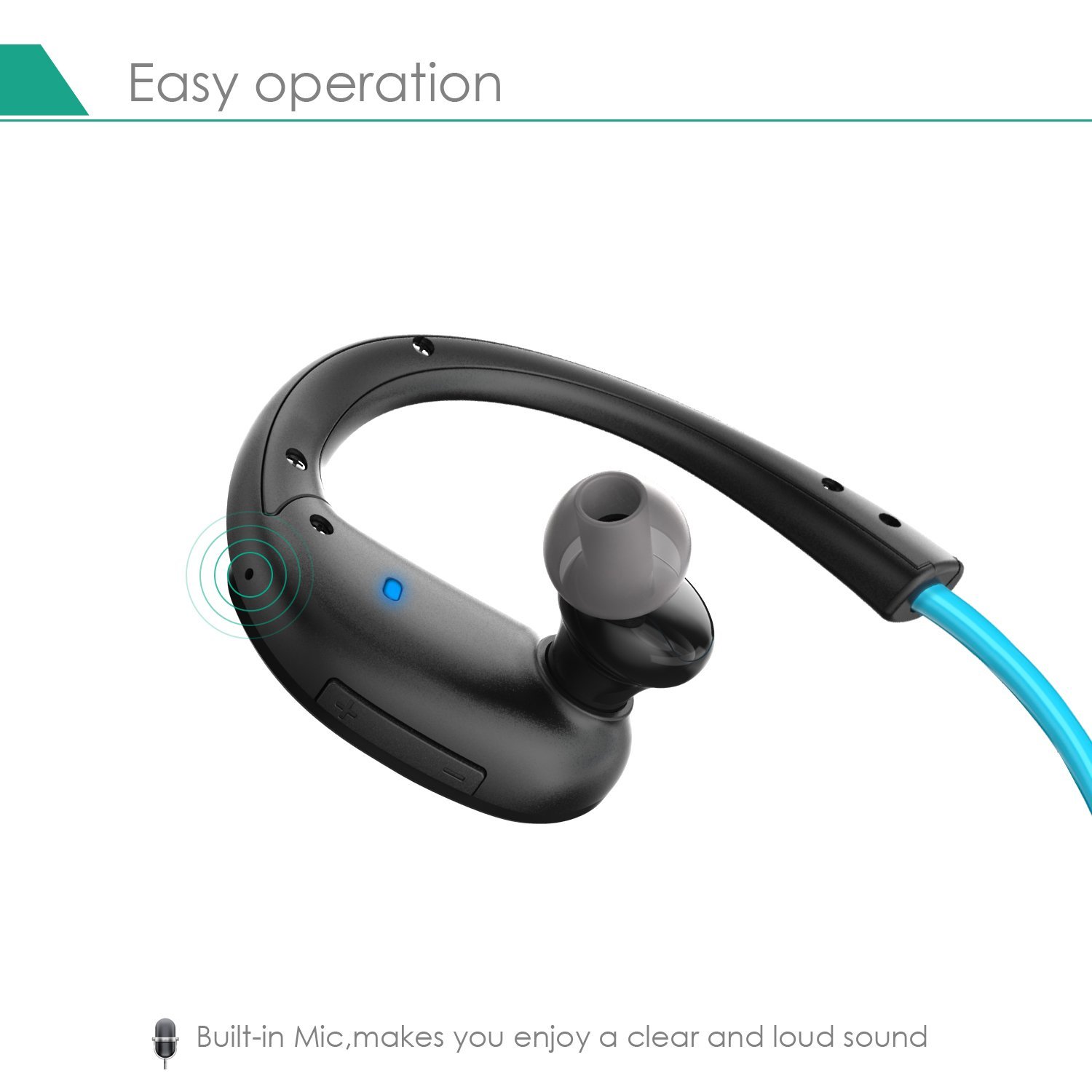 AUKEY Bluetooth V4.1 Sport Headphones 22