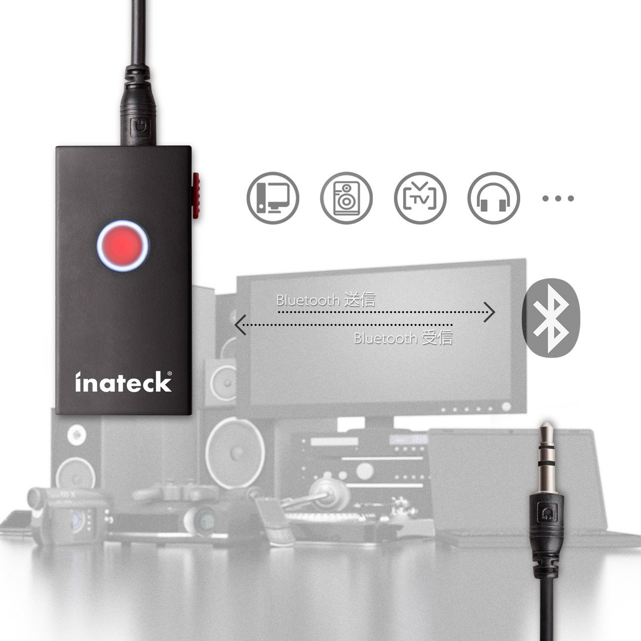 Inateck Wireless Bluetooth Transmitter and Receiver4