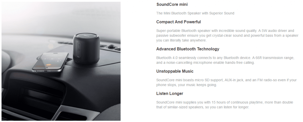anker soundcore mini